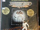 SATURDAY NIGHT FEVER bee gees LP ‘77 1st Press In Shrink W/ Hype Stickers NM