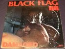 Black Flag  Damaged 1st press 1981  SST Records  Anti Parent sticker  punk