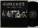 CURE Concert The Cure Live FICTION LP uk