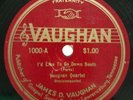 Vaughan Quartet 1000 78 RPM Country RARE CLEAN Secular Sides