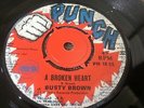 Busty Brown A Broken Heart Rare Original UK Ska 7