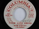 R&B Mod/Doo Wop 45 DON COVAY Teen Life Swag COLUMBIA promo HEAR