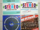 4 LP TESTPLATTEN - Hi-Fi Test - Super Stereo Demonstration Die dhfi Schallplatte
