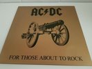 AC/DC For Those About to Rock LP Red label Aus press