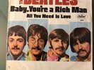 THE BEATLES ALL YOU NEED IS LOVE / BABY YOURE A RICH MAN. Sleeve And 45 Included