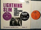 Blues LP LIGHTNING SLIM The Feature Sides 1954 FLYRIGHT (UK,1981)SCHOOLBOY CLEVE