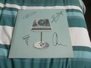 SIGNED ENTER SHIKARI THE SPARK SILVER VINYL LP,A4 LYRIC SHEETS & SEALED CD.