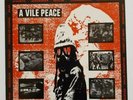 A Vile Peace, axegrinder, decadence within. - UK '88 1st press LP (VILE 1)