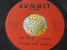 Rare Unknown Garage Fuzz Psych 45 Consolidated Express The World's Burning HEAR