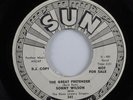 Rockabilly 45 SONNY WILSON The Great Pretender SUN promo HEAR