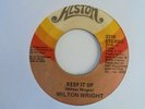 MILTON WRIGHT Keep it Up ALSTON Miami Modern Soul Funk 45 HEAR