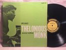THELONIOUS MONK LP Work PRESTIGE go DG mono RVG Bergenfield VG+Sonny Rollins
