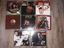8 Waylon Jennings, Eric Clapton , Merle Haggard, Kris Kristofferson LP Records