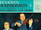 PHILIPS MINIGROOVE - OISTRACH / OBORIN - BEETHOVEN - VIOLIN SON. V 5 & 6 - NM