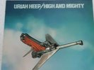 URIAH HEEP - HIGH AND MIGHTY - 1976 White Label Test Pressing Vinyl Promo LP