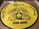 Queen Live Aid Rare (250 Only) Rare Yellow Picture Disc