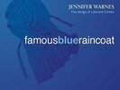 `WARNES,JENNIFER`-FAMOUS BLUE RAINCOAT (US IMPORT) VINYL LP NEW