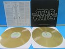 STAR WARS VINYL SOUNDTRACK GOLD COLOURED LIMITED EDITION RECORD EX/EX