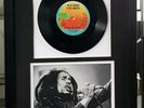 Bob Marley-Framed Original One Love-Vinyl Record-Plaque-RARE