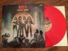 KISS LOVE GUN LP RED COLORED IMPORT VINYL ACE FREHLEY GENE SIMMONS EX/NM