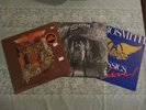 Aerosmith 3 vinyl records -Toys in the Attic, Nights in the Ruts & Classics Live