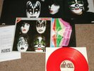 KISS - Dynasty -   rare LP   1. german Press , ltd.red  Vinyl, Poster,ois