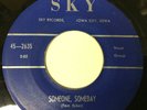 The Hawkeyes SOMEONE, SOMEDAY/WHO IS HE Sky 2635 IOWA LABEL 45