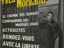 EP YVES MONTAND : *LE CHEMIN DES OLIVIERS* ODEON - 1953