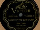 rare prewar country 78 HITER COLVIN VIC 40239 MONROE STAMP/RABBIT UP THE GUM STU