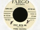 BOBBY MAXWELL & THE EXPLOITS Stay With Me on Fargo Promo R&B Doo Wop 45 Hear