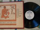 Negro Prison Camp Work Songs VA LP Ethnic Folkways Blues VG+/VG