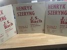 VIOLIN french 3 Lp's set Henryk SZERYNG J.S. BACH Partita Sonate