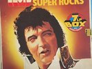 Elvis 100 Super Rocks 7 LP Vinyl Record Box Set No Poster