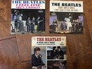 THE BEATLES, three 45s- A Hard Days Night, eight days a week, I feel fine 
