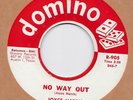 Joyce Harris * No Way Out * US Domino 45 RNB Black Rocker sounding 1961 Mint