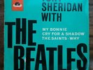 TONY SHERIDAN WITH THE BEATLES - 1964 Vinyl 7 inch EP - Germany 2nd Pressing