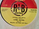 CYRIL DAVIES RHYTHM & BLUES ALL STARS COUNTRY LINE SPECIAL PYE INT BLUES R&B EX+