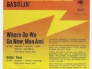 GASOLIN` (KIM LARSEN) * Where Do We Go Now, Mon Ami * RARE 7