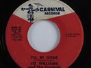 Northern Soul 45 LEE WILLIAMS & THE CYMBALS I'll Be Gone CARNIVAL HEAR