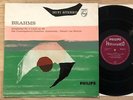 BRAHMS 4.Symphony EDUARD VAN BEINUM 1stPress 1958 PHILIPS Hi-FI STEREO MINT