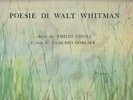 POESIA AMERICANA (WALT WHITMAN), POESIA DA TUTTO IL MONDO (5 LP)