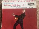 Disque vinyle 45 tours EP Johnny Hallyday - ITSY BITSY PETIT BIKINI