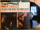 Thelonious Monk. In Action. Original Riverside Stereo DG Lp VG++. Johnny Griffin