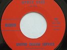 Psych UNITED TRAVEL SERVICE Gypsy Eyes / Echo of You RIDON VG+ 45 Ben Hoff HEAR