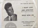 R&B Soul 45 NATHANIEL MAYER I Want Love & Affection FORTUNE VG+ pic sleeve HEAR