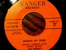 The Plural's/Plurals DONNA MY DEAR / MISS ANNIE Wanger 186 Doo Wop VG++ 45 rpm