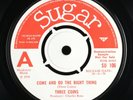 THREE COINS - Come And Do The Right Thing - 1970 UK promo SP 45 rpm