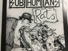 Subhumans - Time Flies + Rats [Vinyl LP, 2008 Bluurg Records Fish 25]