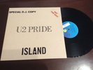 U2 *PRIDE* MAXI 12'' RADIO COPY PORTUGUESE RARE EXC