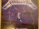 Metallica - Ride The Lightning - 1984 Reissue Vinyl LP